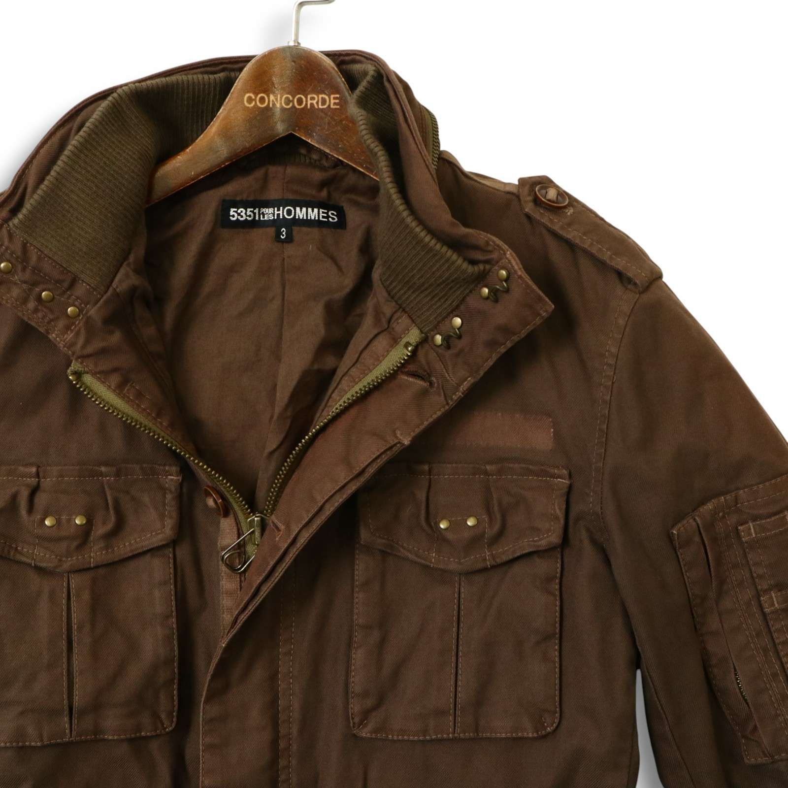 5351 POUR LES HOMMES 5351プールオム 通年☆ ミリタリー フィールド 