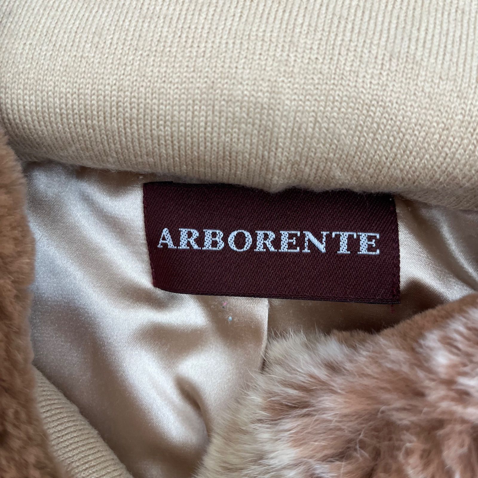 ARBORENTEレッキスファーコートM-Lラビット - メルカリ
