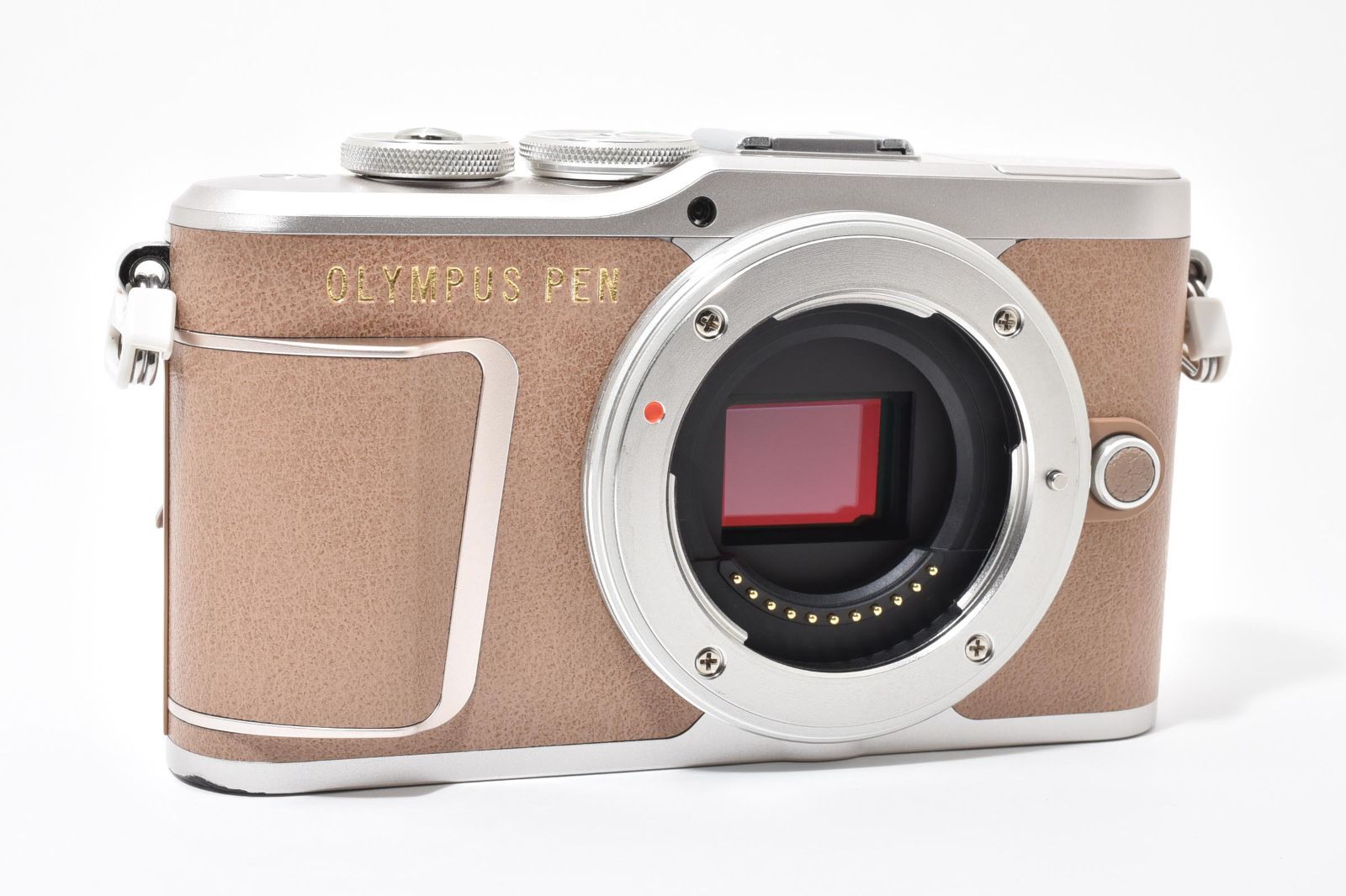 中古】 【良品】 オリンパス PEN E-PL9 ボディ ブラウン 中古