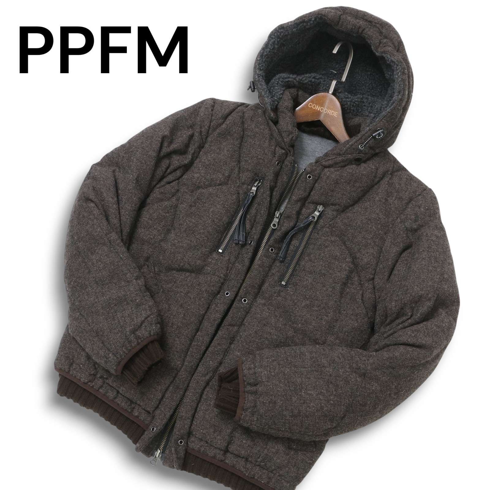 PPFM ペイトンプレイス 通年☆ ニット切替 セーター カットソー Sz.F