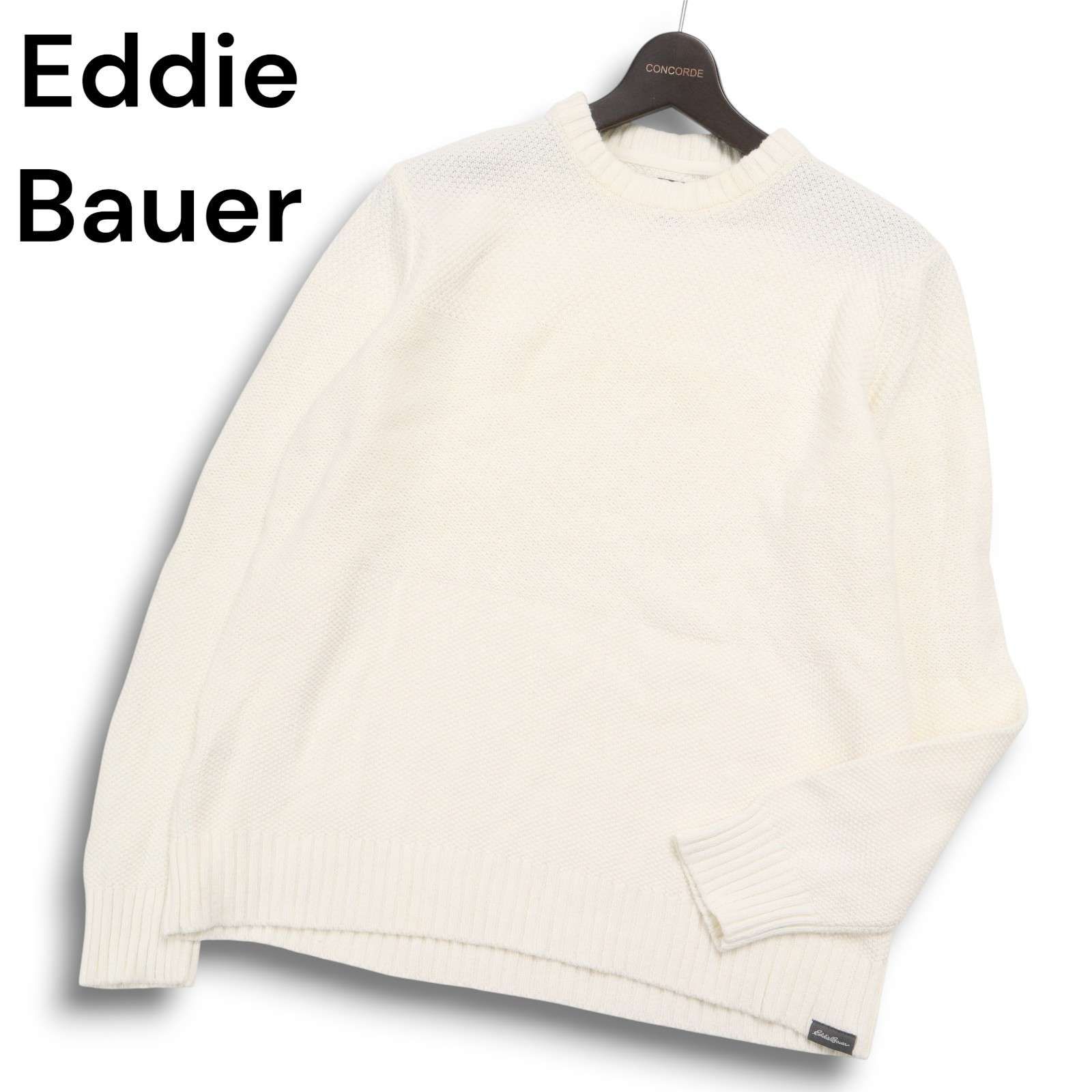 Eddie Bauer エディーバウアー 秋冬☆ 柄編み クルーネック セーター 