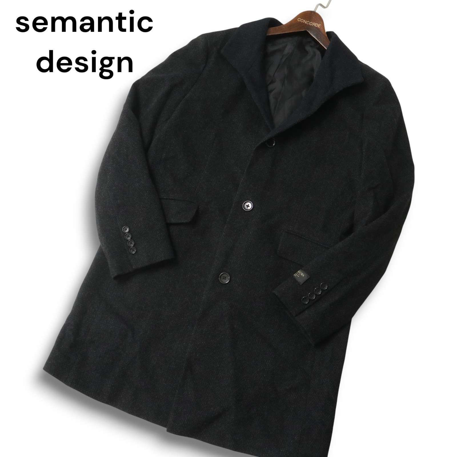 semantic design セマンティック デザイン 秋冬 アンゴラ混 ウール 