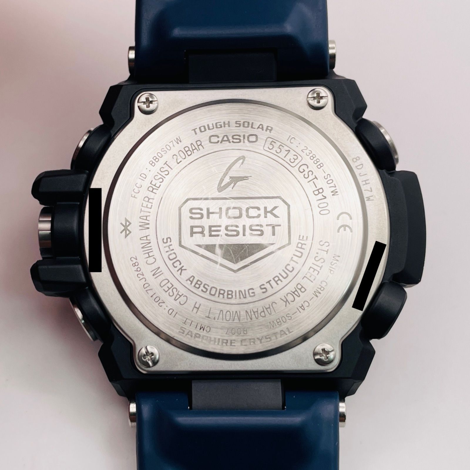 T696）極美品 正常稼動 CASIO カシオ 電波ソーラー G-SHOCK ジー 