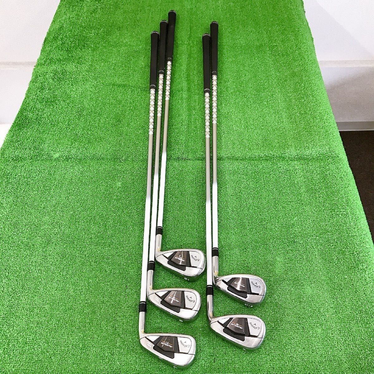 チ65☆キャロウェイ ROGUE ST MAX FAST 5本レディースアイアンセット L