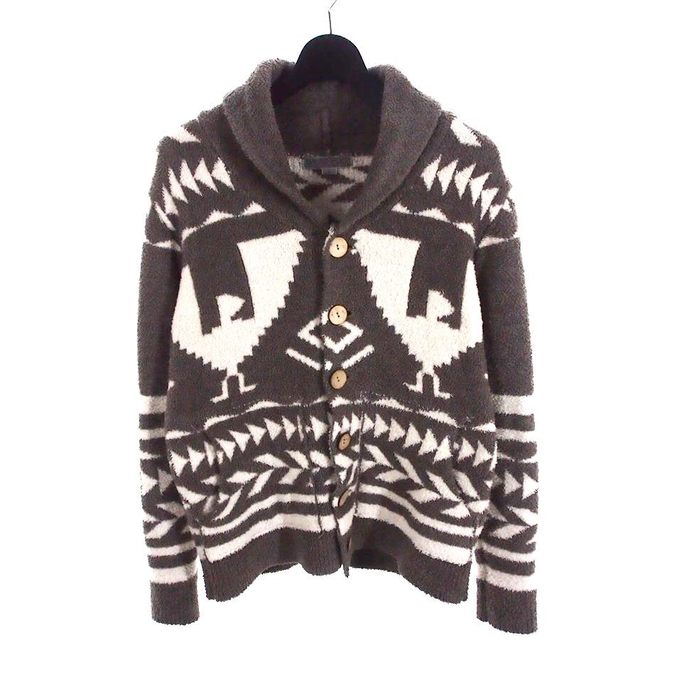 ベアフットドリームス BAREFOOT DREAMS NATIVE SHAWL CARDIGAN パイル