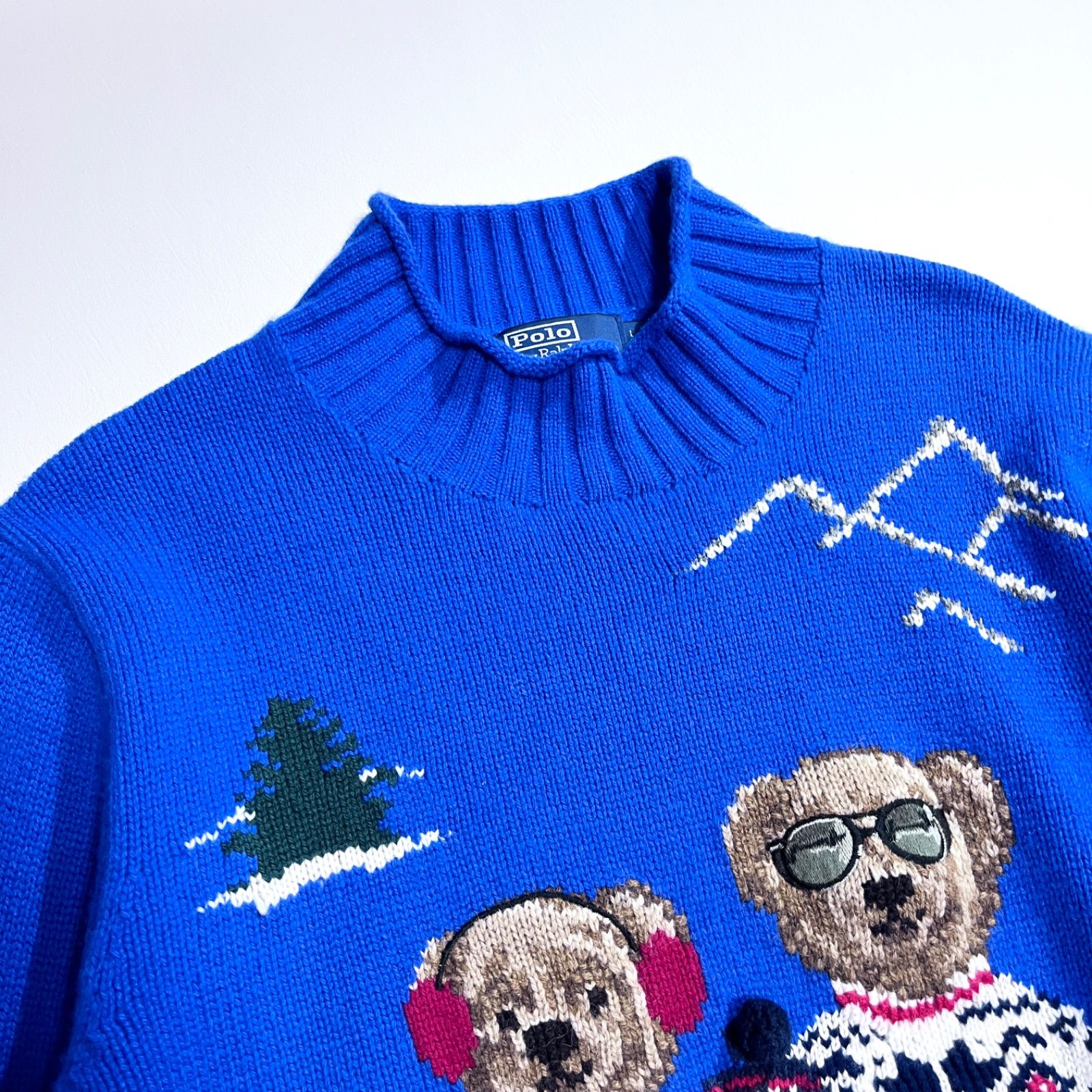 Ralph Laurenポロベア　メンズニット cj84 今季 Polo by RALPH LAUREN 定価12万 ポロベア ファミリー