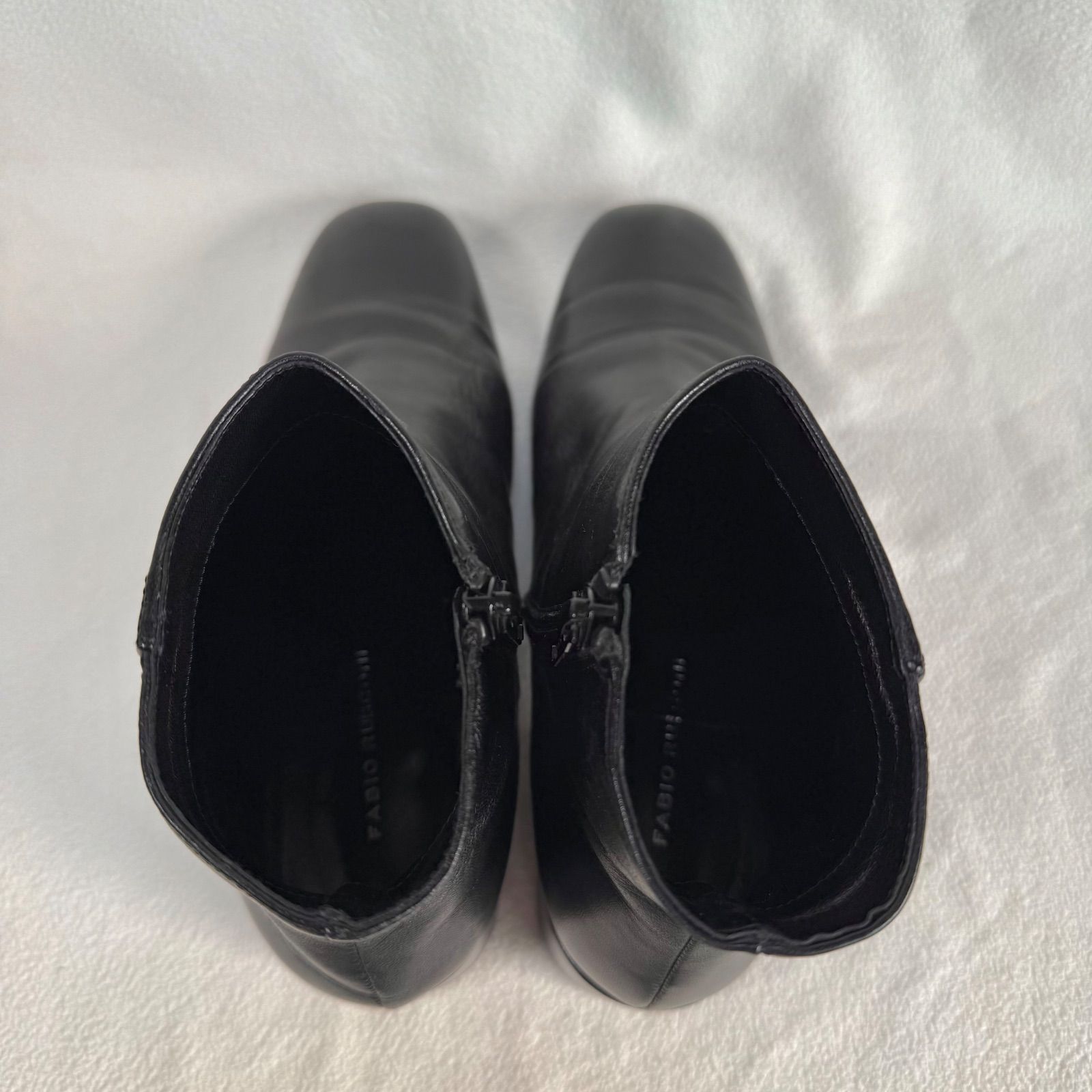 極美品✨ファビオルスコーニ スクエアトゥ サイドジップ ショート