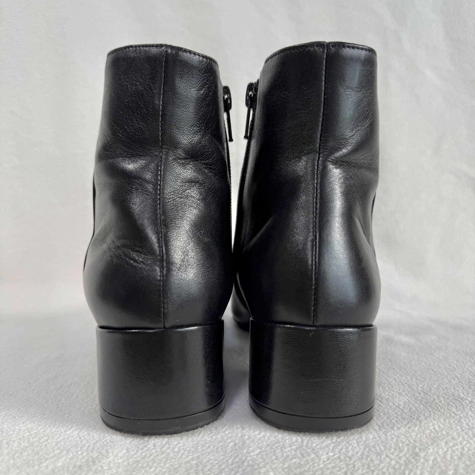 極美品✨ファビオルスコーニ スクエアトゥ サイドジップ ショート