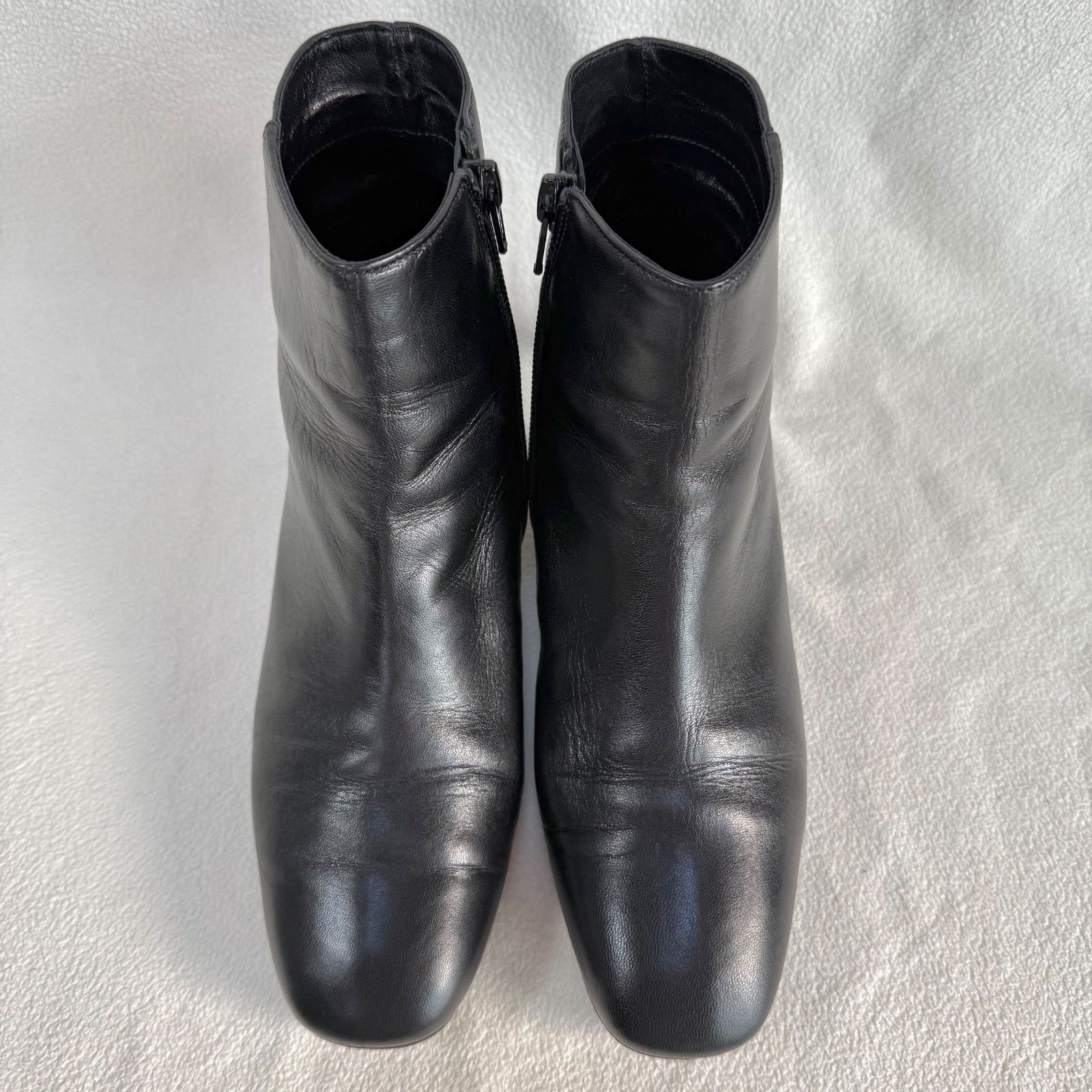 極美品✨ファビオルスコーニ スクエアトゥ サイドジップ ショート