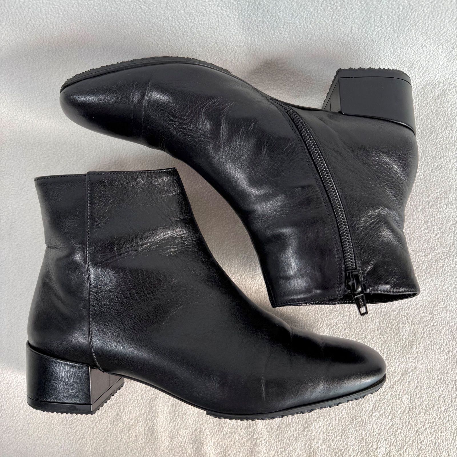 極美品✨ファビオルスコーニ スクエアトゥ サイドジップ ショート