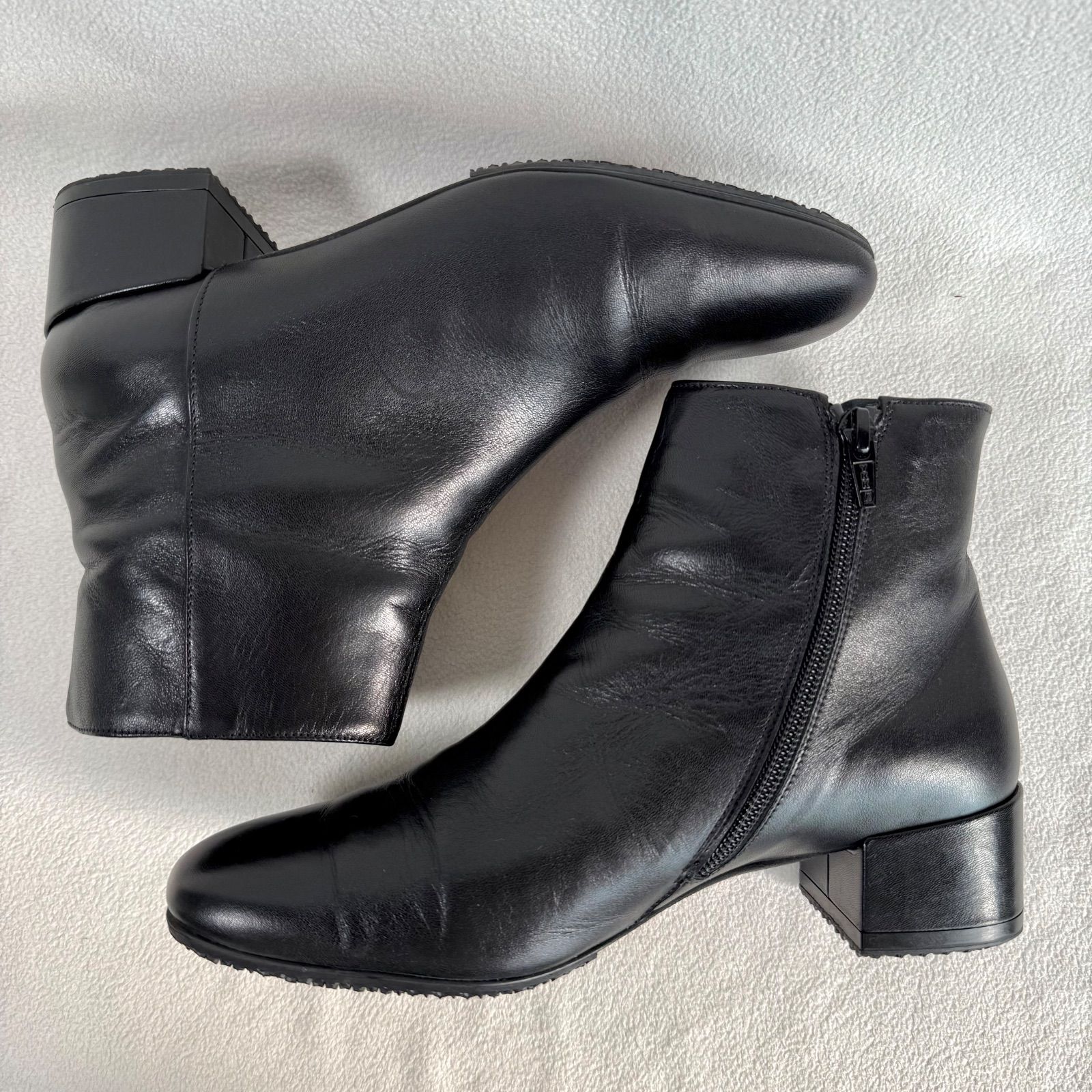 極美品✨ファビオルスコーニ スクエアトゥ サイドジップ ショート