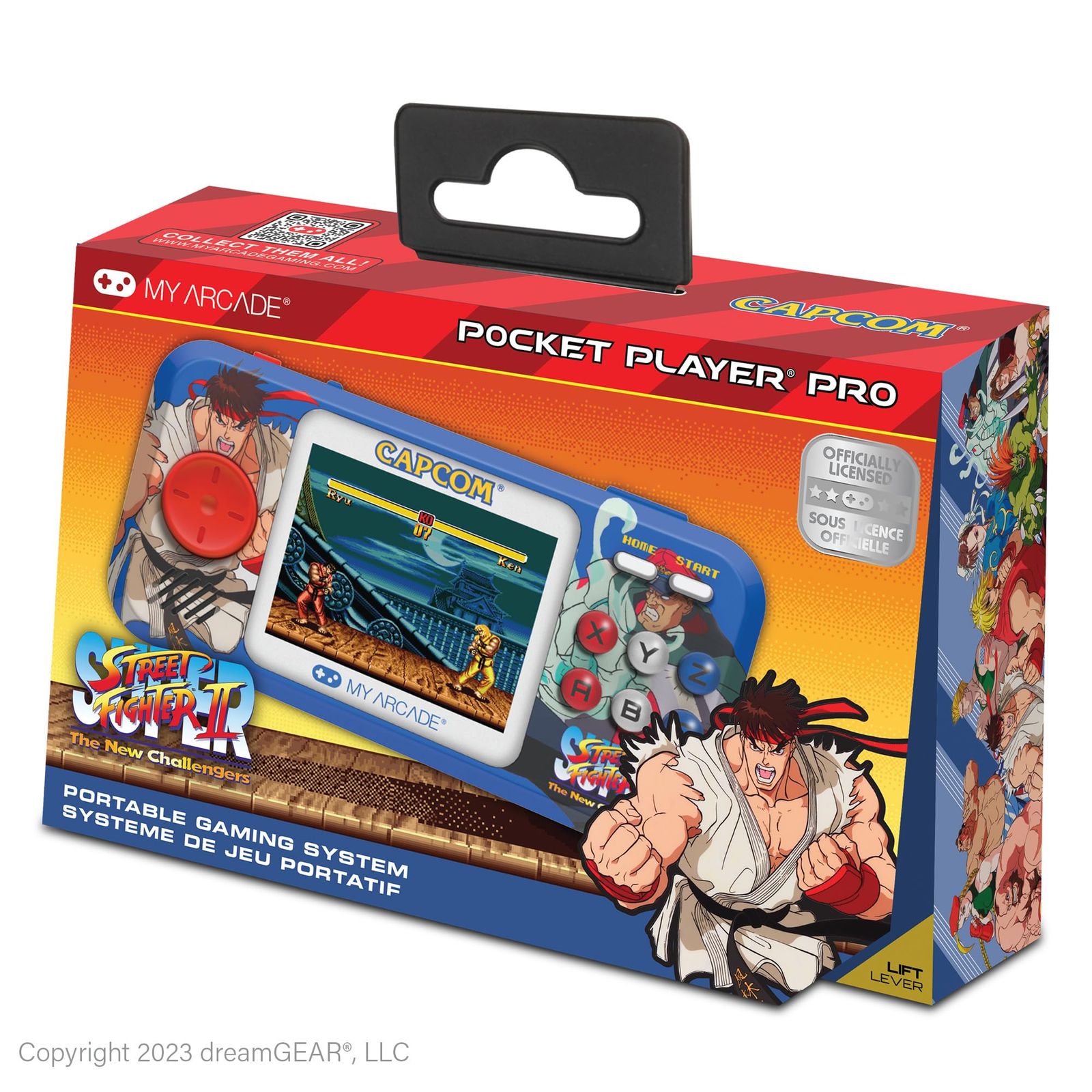 テレビゲーム My Arcade Street Fighter II ポケットプレーヤー