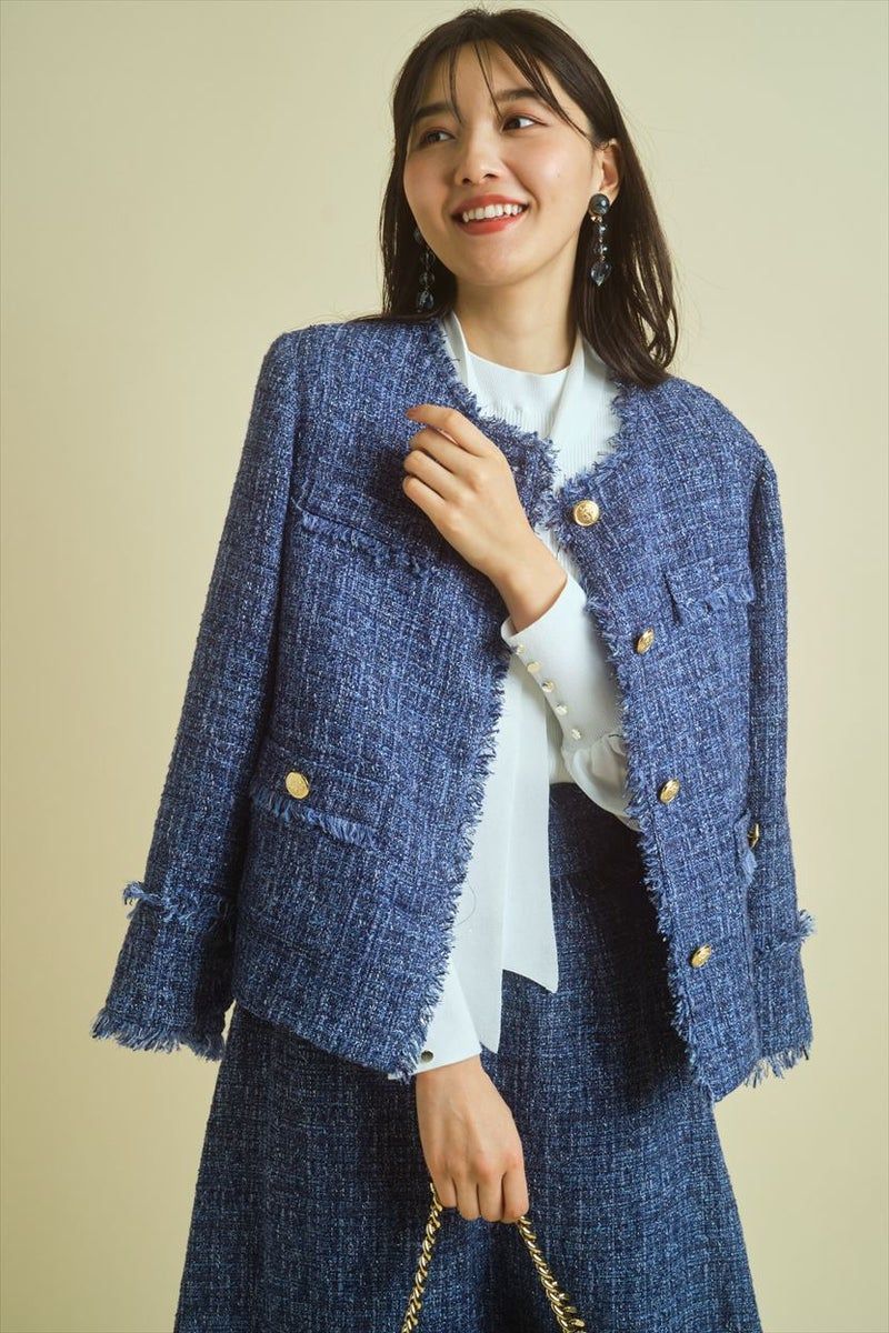 新品タグ付　UNITED ARROWS シャギージャケット アルパカ　金ボタン 新品タグ付 UNITED ARROWS シャギージャケット アルパカ 金ボタン