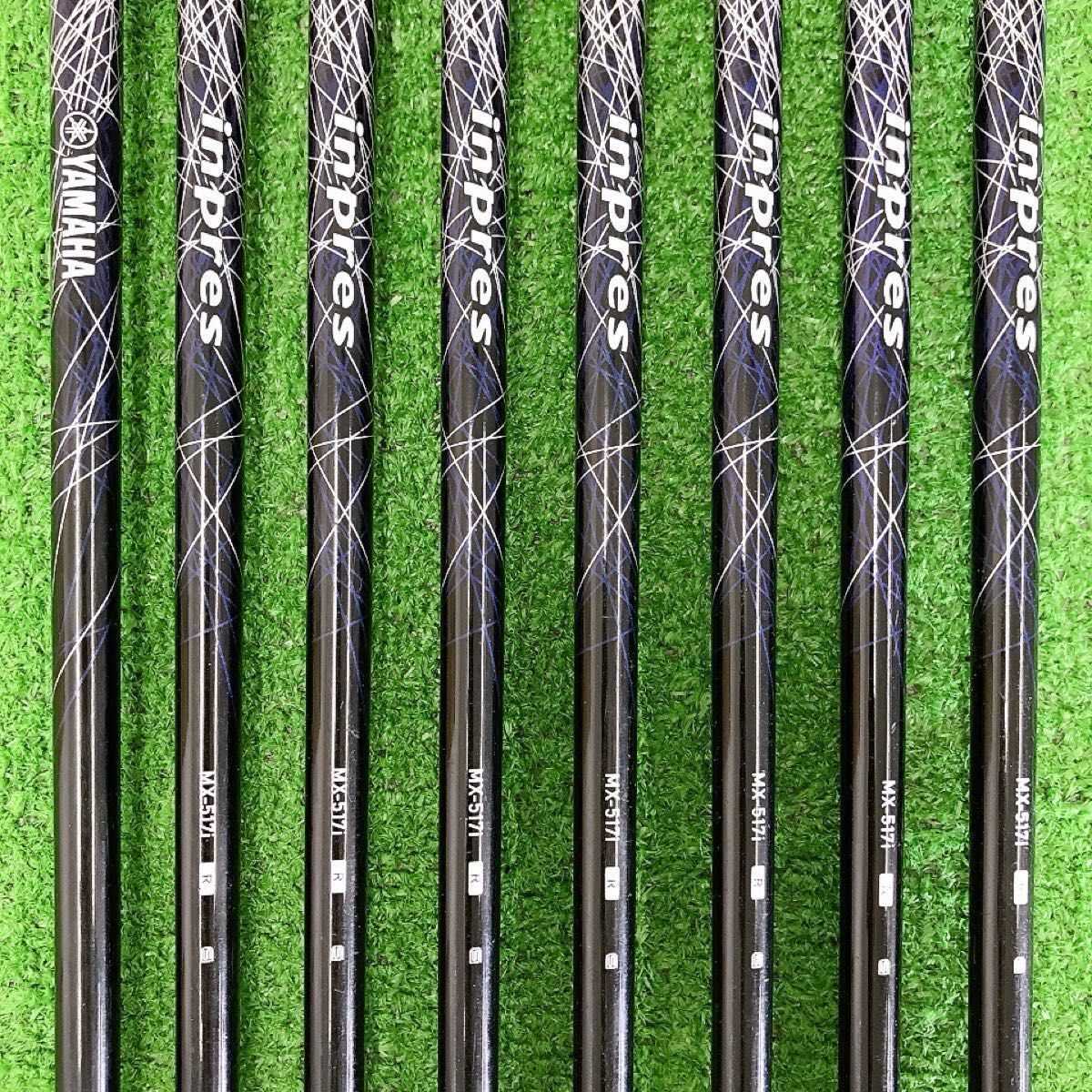 チ67☆ヤマハ インプレス UD+2 2017 8本アイアンセット R MX-517i 初代