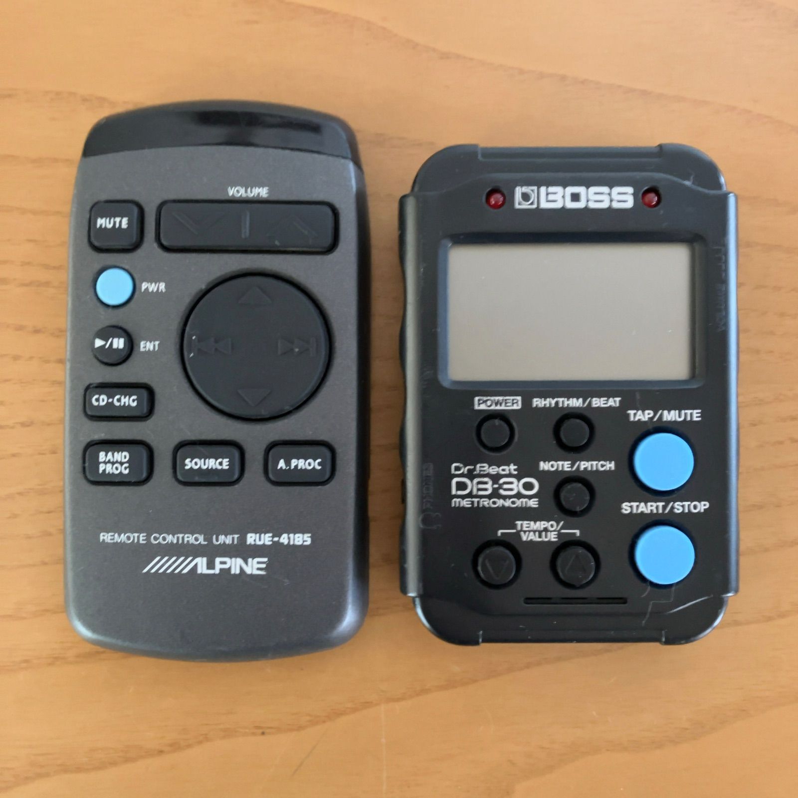 ジャンク品 まとめ売り BOSS メトロノーム Dr. Beat DB-30 ALPINE アルパイン カーオーディオ用 リモコン RUE ...