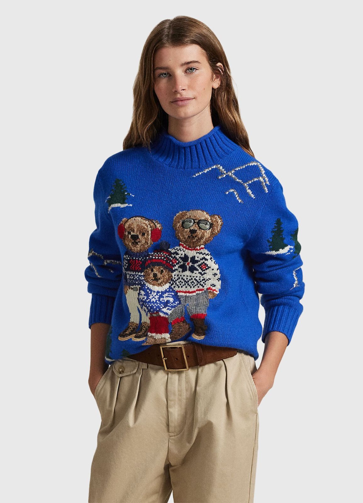 Ralph Laurenポロベア　メンズニット cj84 今季 Polo by RALPH LAUREN 定価12万 ポロベア ファミリー