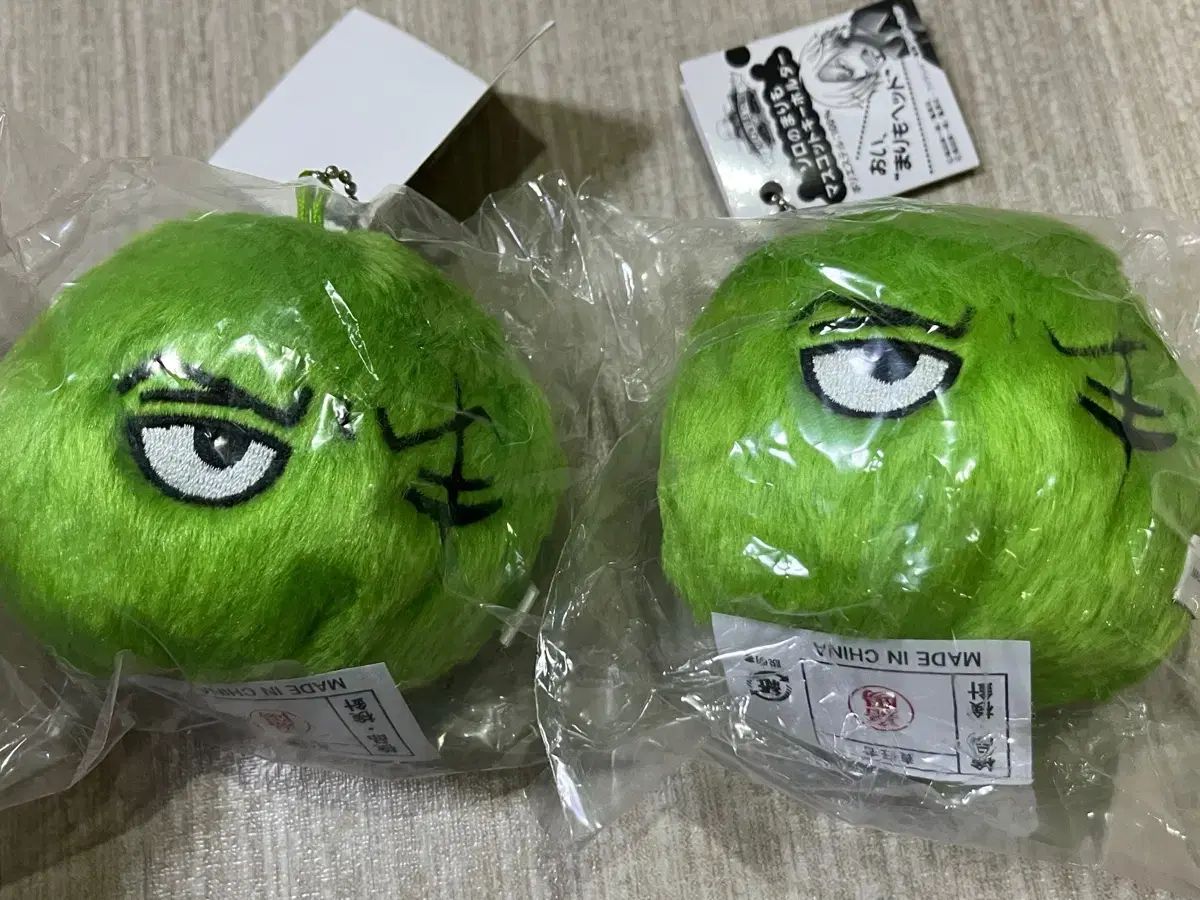 ゾロのまりもマスコットキーホルダー 15個 ゾロのまりもマスコット