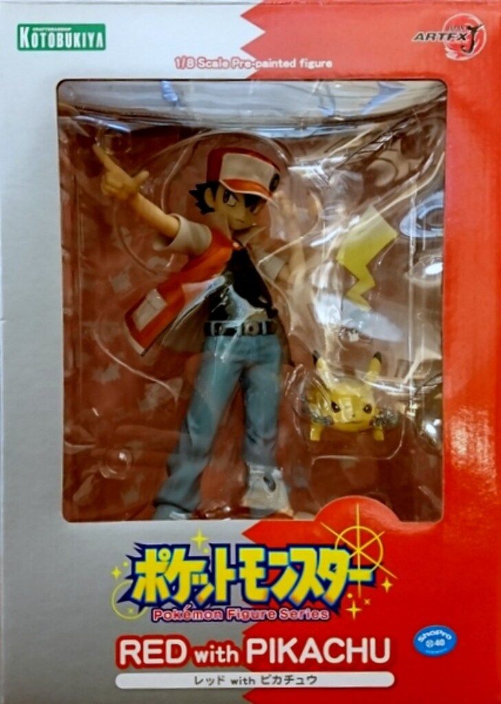 コトブキヤ ARTFX J/ポケットモンスター レッド with ピカチュウ 特典