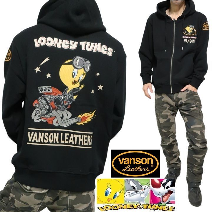 VANSON パーカー バンソン ルーニー・テューンズ/ルーニーテューンズ 