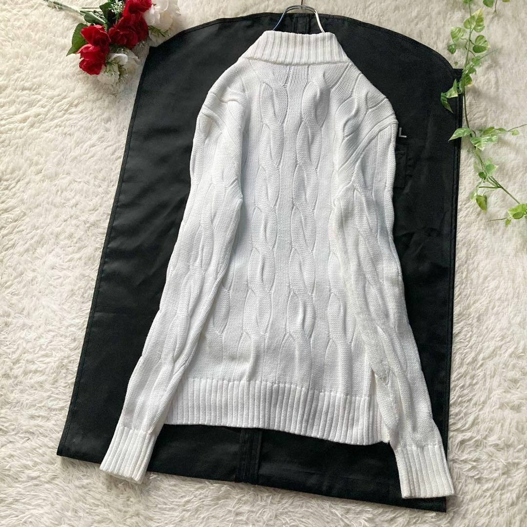 クリアランス ポロラルフローレン ケーブルニットカーディガン