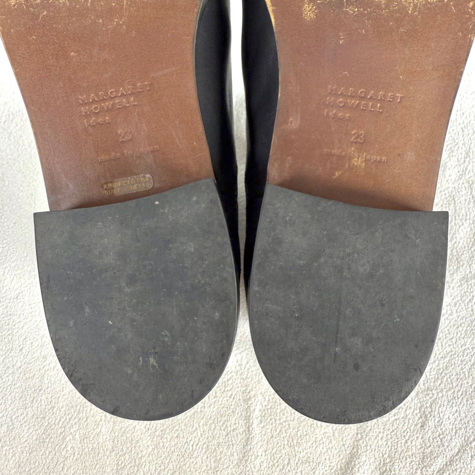 極美品✨マーガレットハウエルアイデア サイドゴア ブーツ レザー