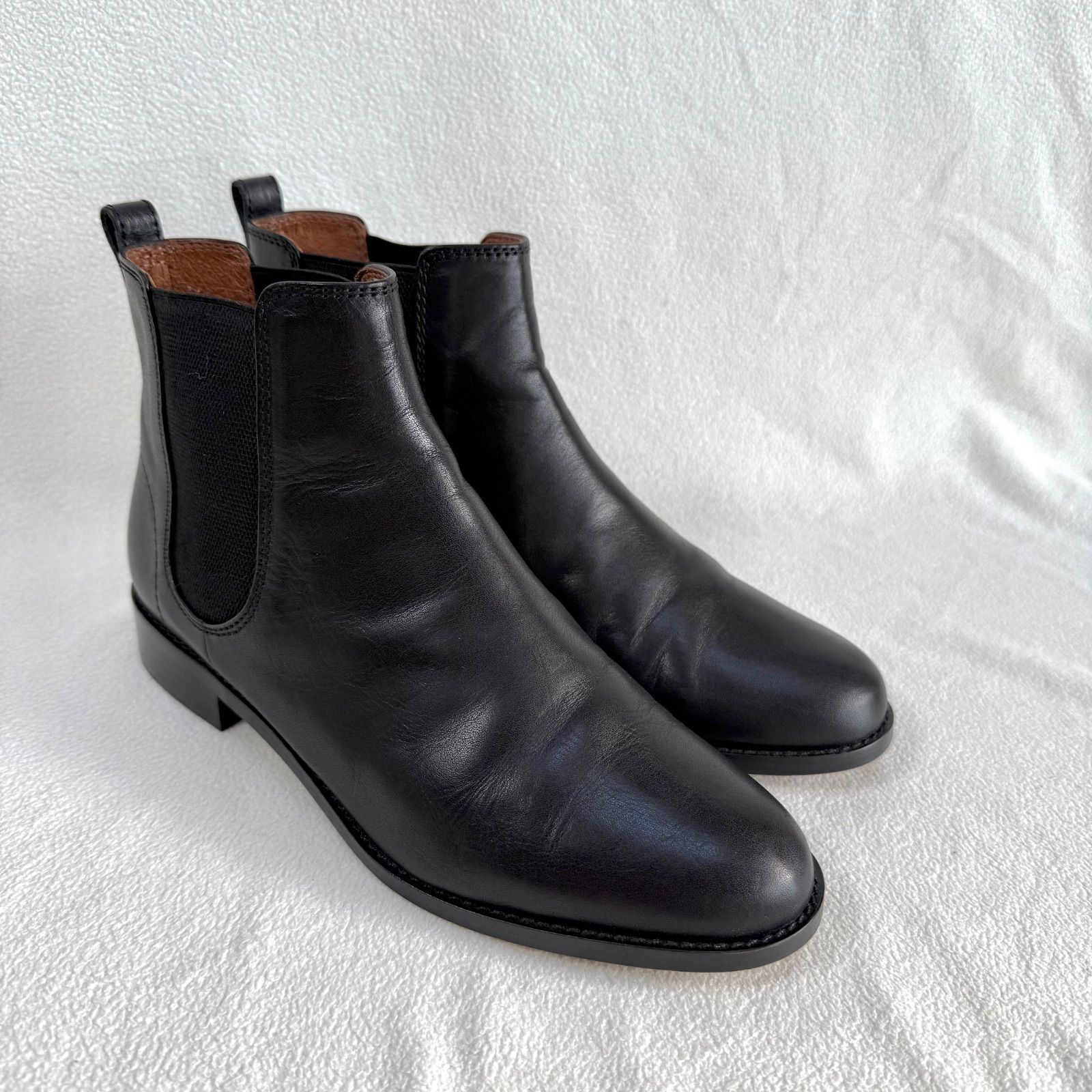 極美品✨マーガレットハウエルアイデア サイドゴア ブーツ レザー