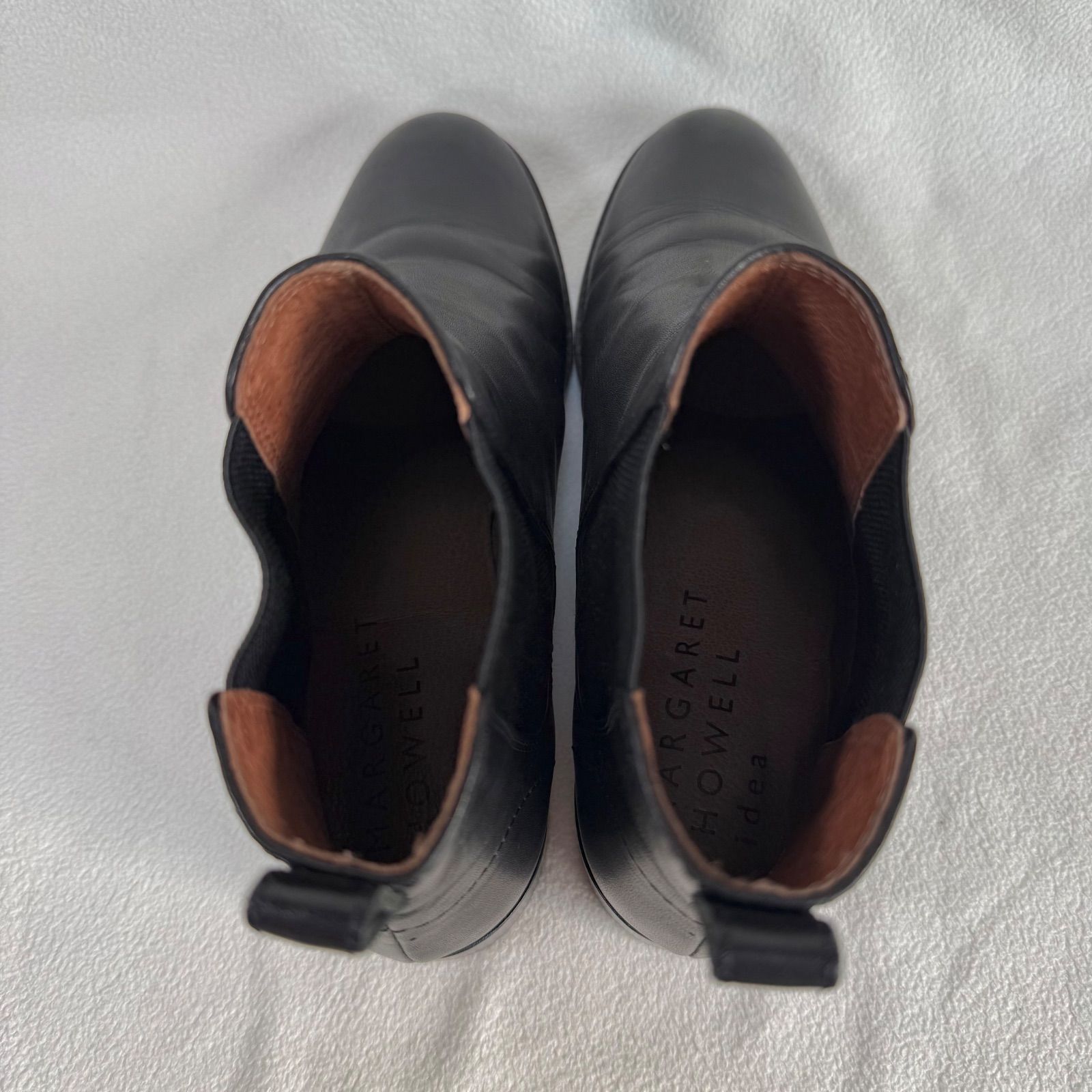 極美品✨マーガレットハウエルアイデア サイドゴア ブーツ レザー