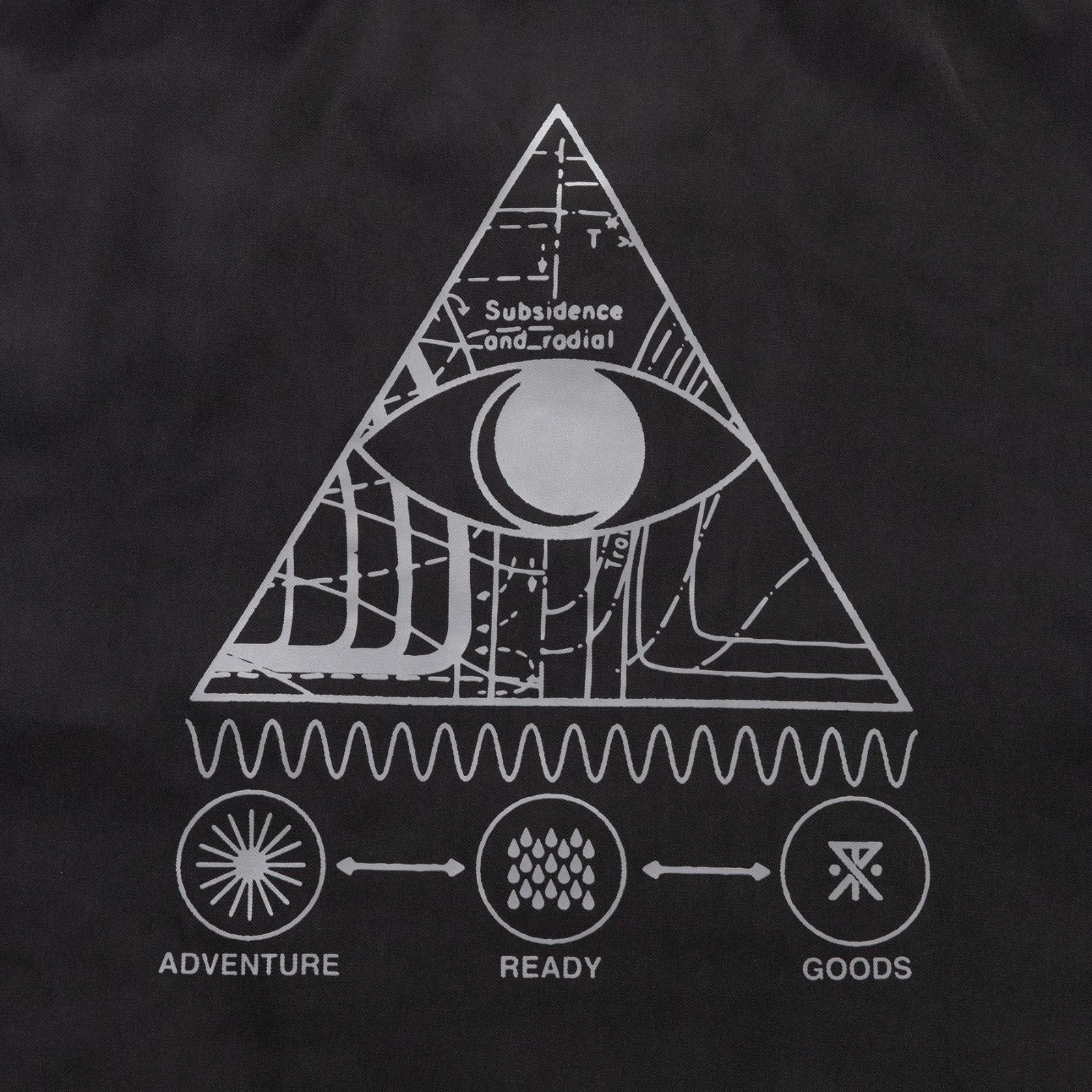 ROARK コーチジャケット ロアーク “3RD EYE” COACHES JACKET BLACK