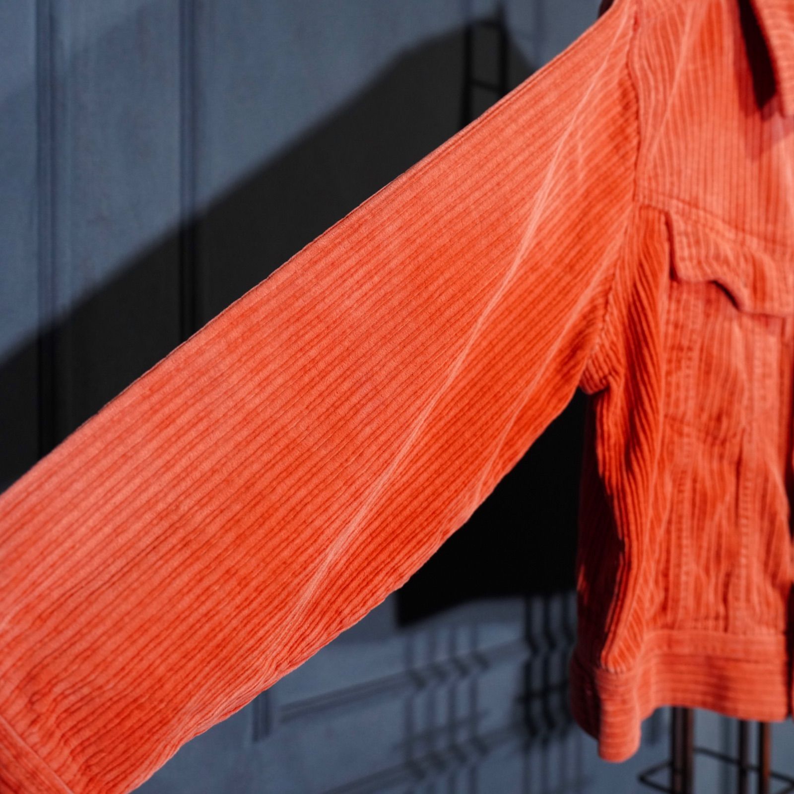 アメリカ古着コーデュロイトラッカージャケット