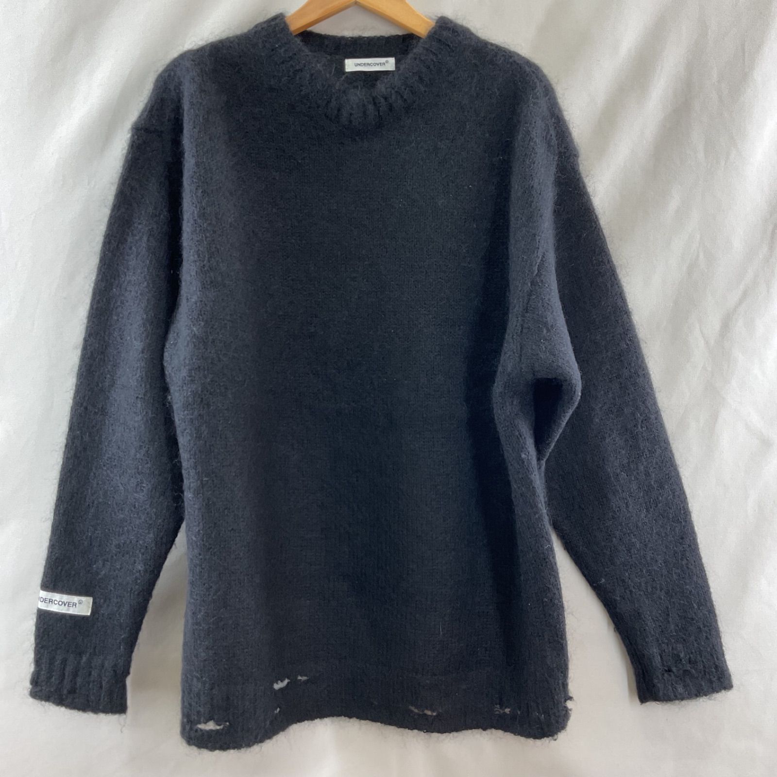 UNDERCOVER ダメージモヘアニットセーター UNDERCOVER ダメージモヘアニット