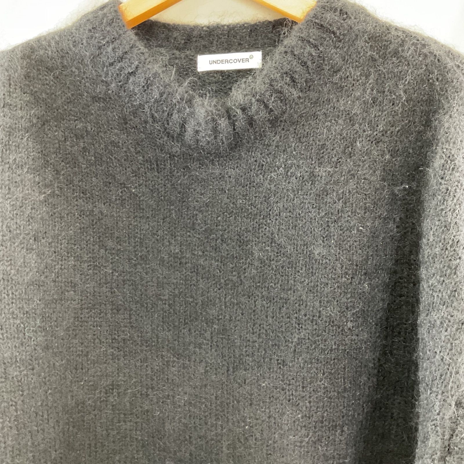 UNDERCOVER UP2C4905 23AW モヘヤ モヘア ニット セーター ダメージ