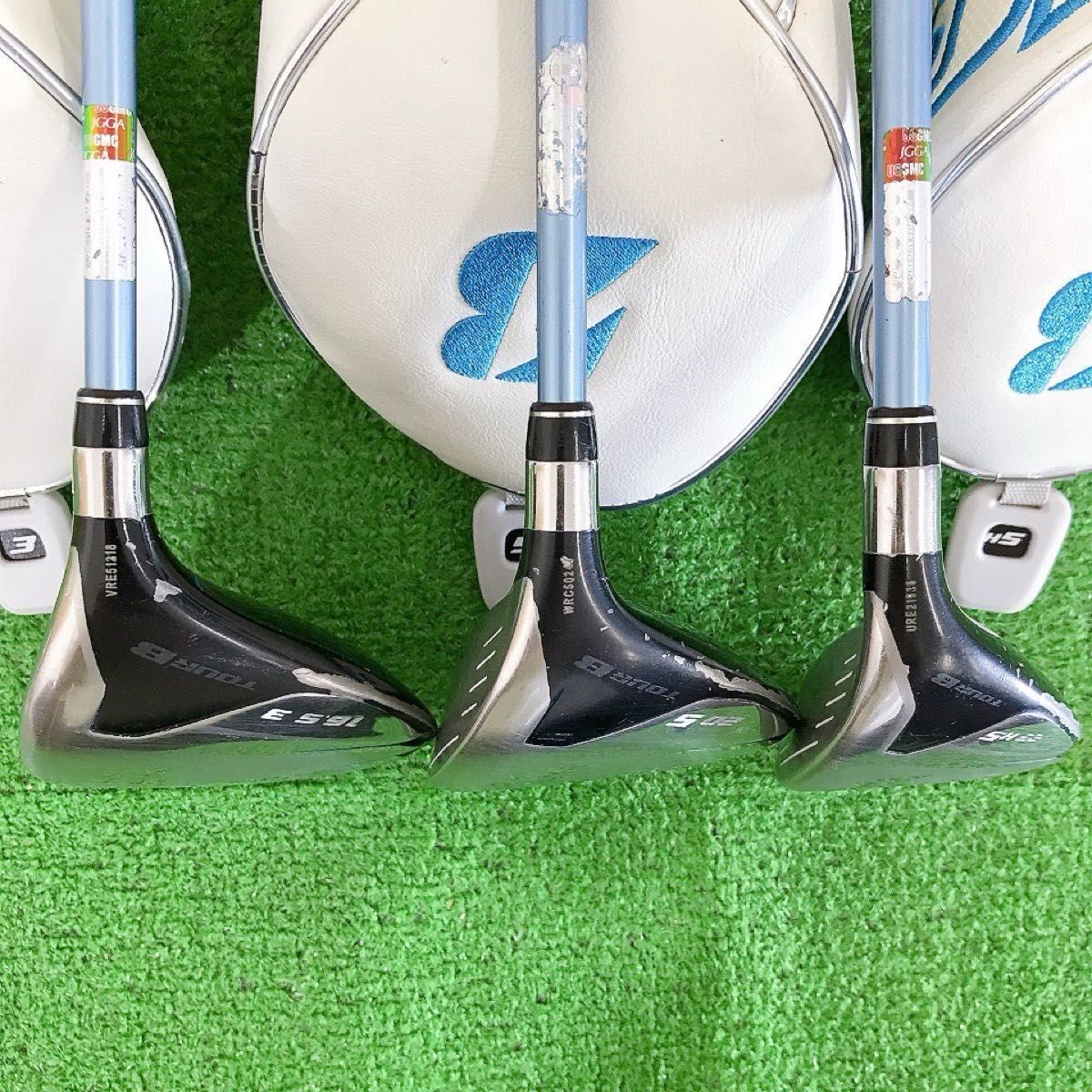 チ71☆ブリヂストン TOUR B JGR 2017 レディース ウッド系3本 A