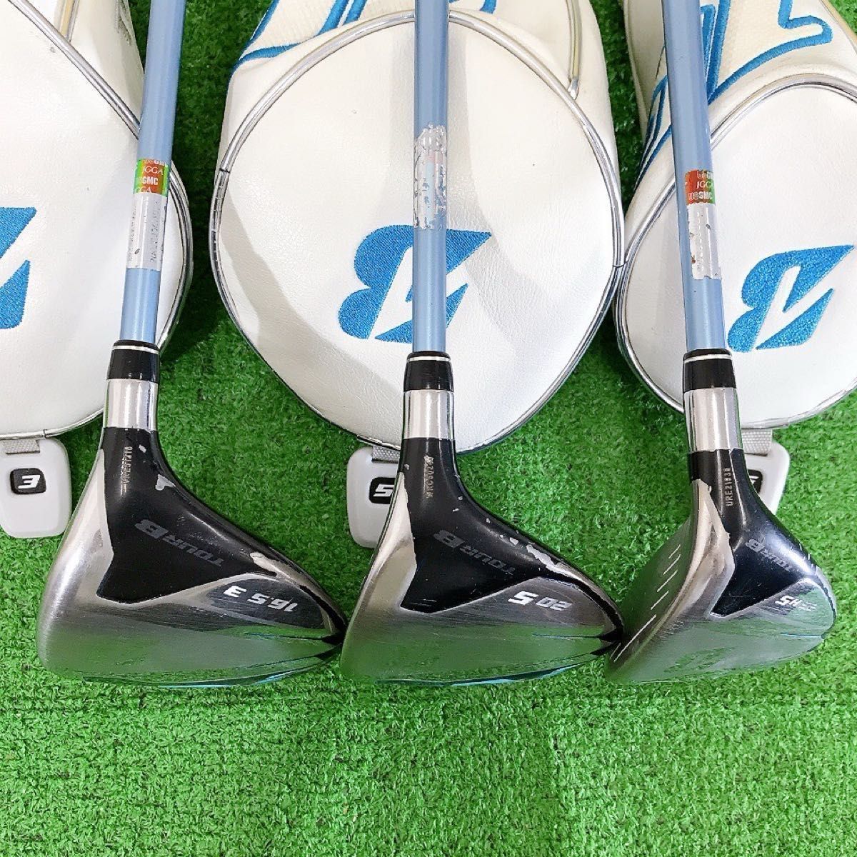 チ71☆ブリヂストン TOUR B JGR 2017 レディース ウッド系3本 A