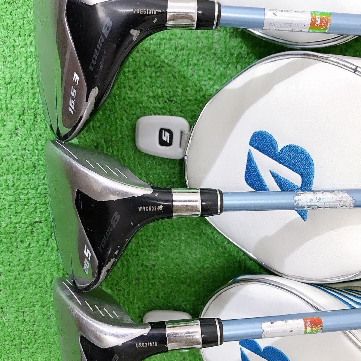 チ71☆ブリヂストン TOUR B JGR 2017 レディース ウッド系3本 A