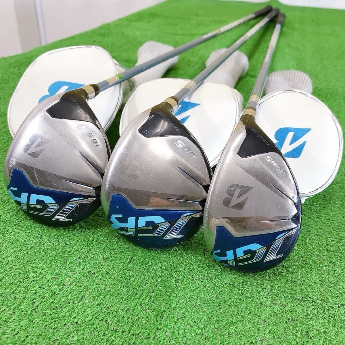 チ71☆ブリヂストン TOUR B JGR 2017 レディース ウッド系3本 A