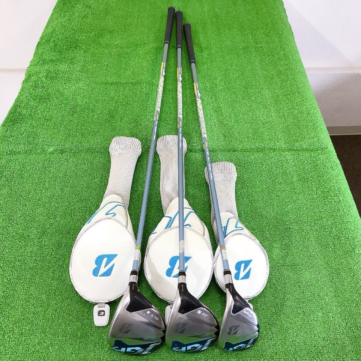 チ71☆ブリヂストン TOUR B JGR 2017 レディース ウッド系3本 A