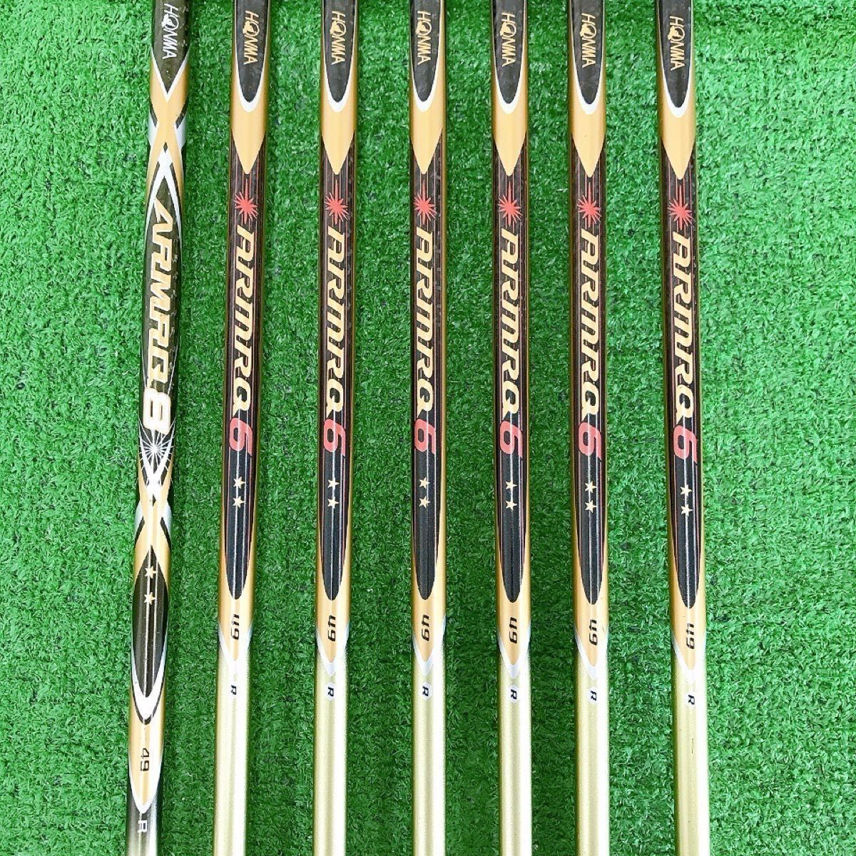チ72希少左利き用 2S HONMA BERES レフティ アイアン7本セット R IS-01 