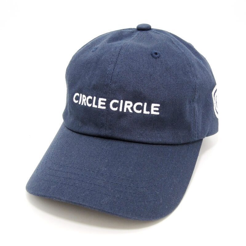 circle circle サークルサークル 美品 CIRCLE CIRCLE サークルサークル キャップ CC-ACCCP-002 CC SIDE