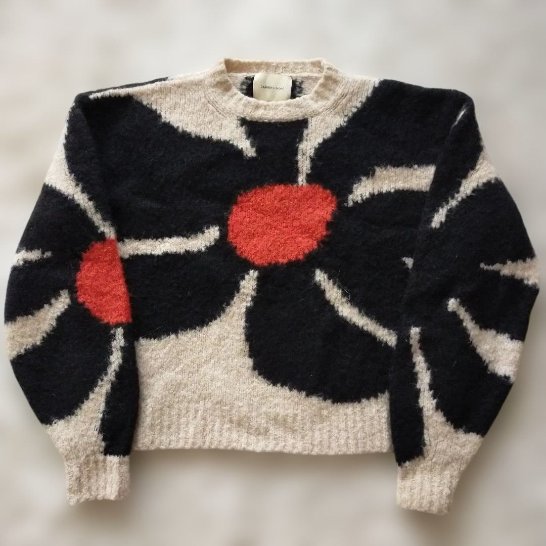 Lサイズ】paloma wool -HANA- knit pullover パロマウール 花 ニット