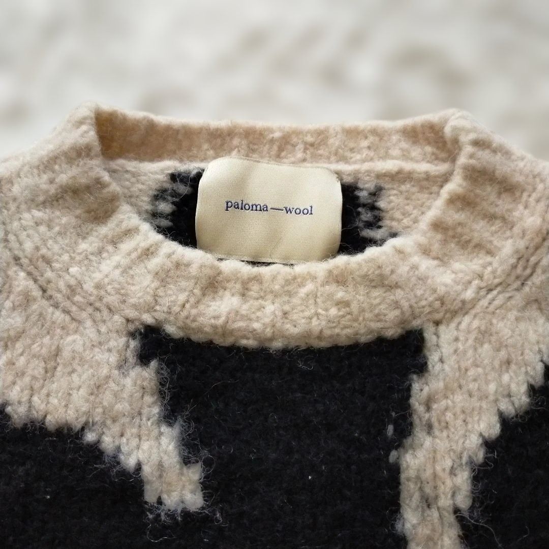 Lサイズ】paloma wool -HANA- knit pullover パロマウール 花 ニット