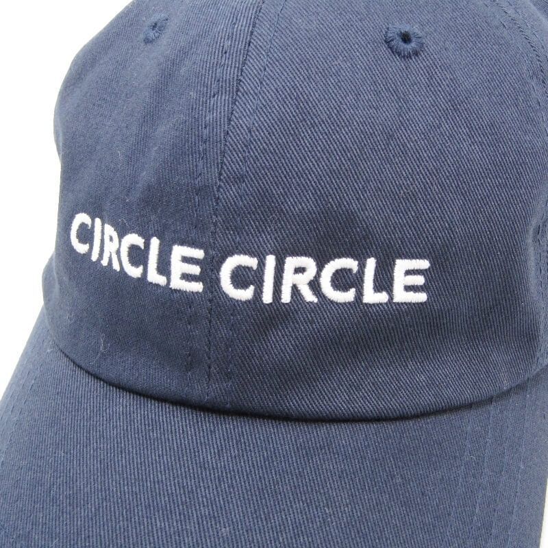 美品 CIRCLE CIRCLE サークルサークル キャップ CC-ACCCP-002 CC SIDE