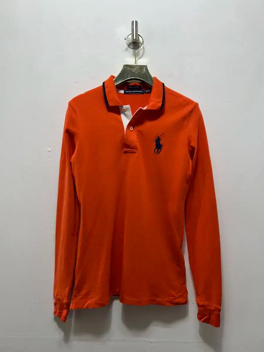 ポロラルフローレン レディース ゴルフ 長袖 カラーTシャツ XS