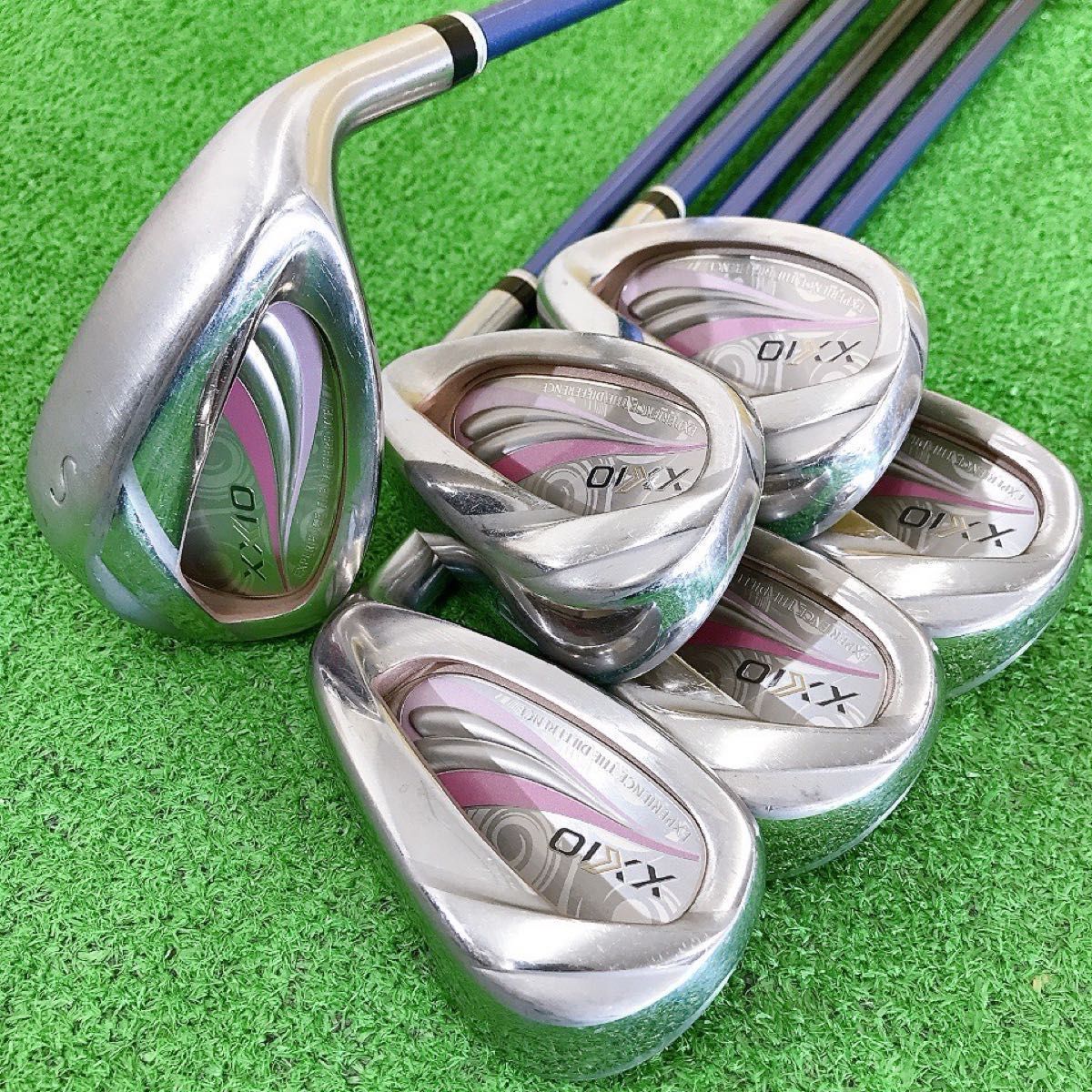 チ74☆ゼクシオイレブン 6本レディースアイアンセット L MP1100L