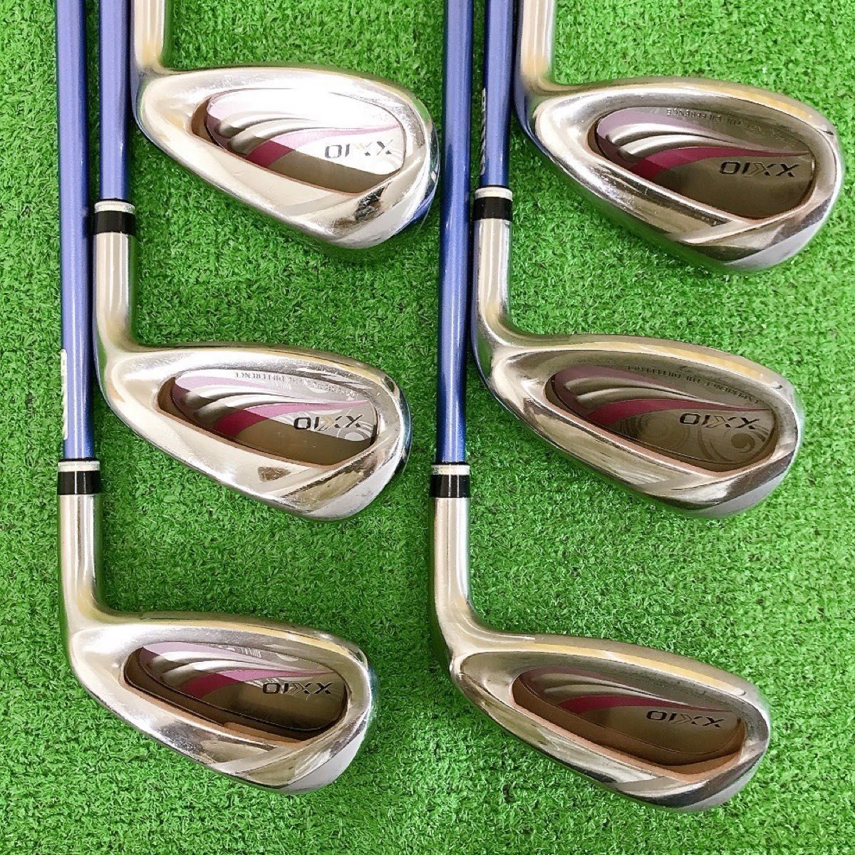 チ74★ゼクシオ 6本レディースアイアンセット L MP1100L XXIO11 チ74☆ゼクシオイレブン 6本レディースアイアンセット L MP1100L