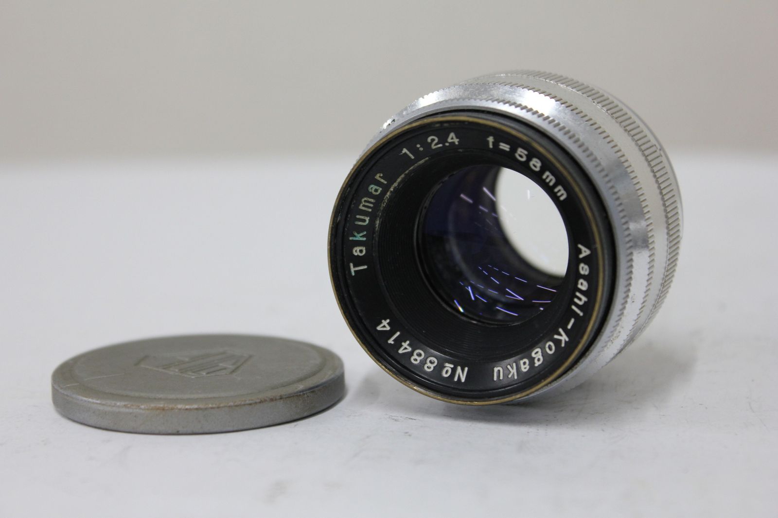 【返品保証】 ペンタックス Pentax Asahi-Kogaku Takumar 58mm F2.4 プリセット絞り e3436