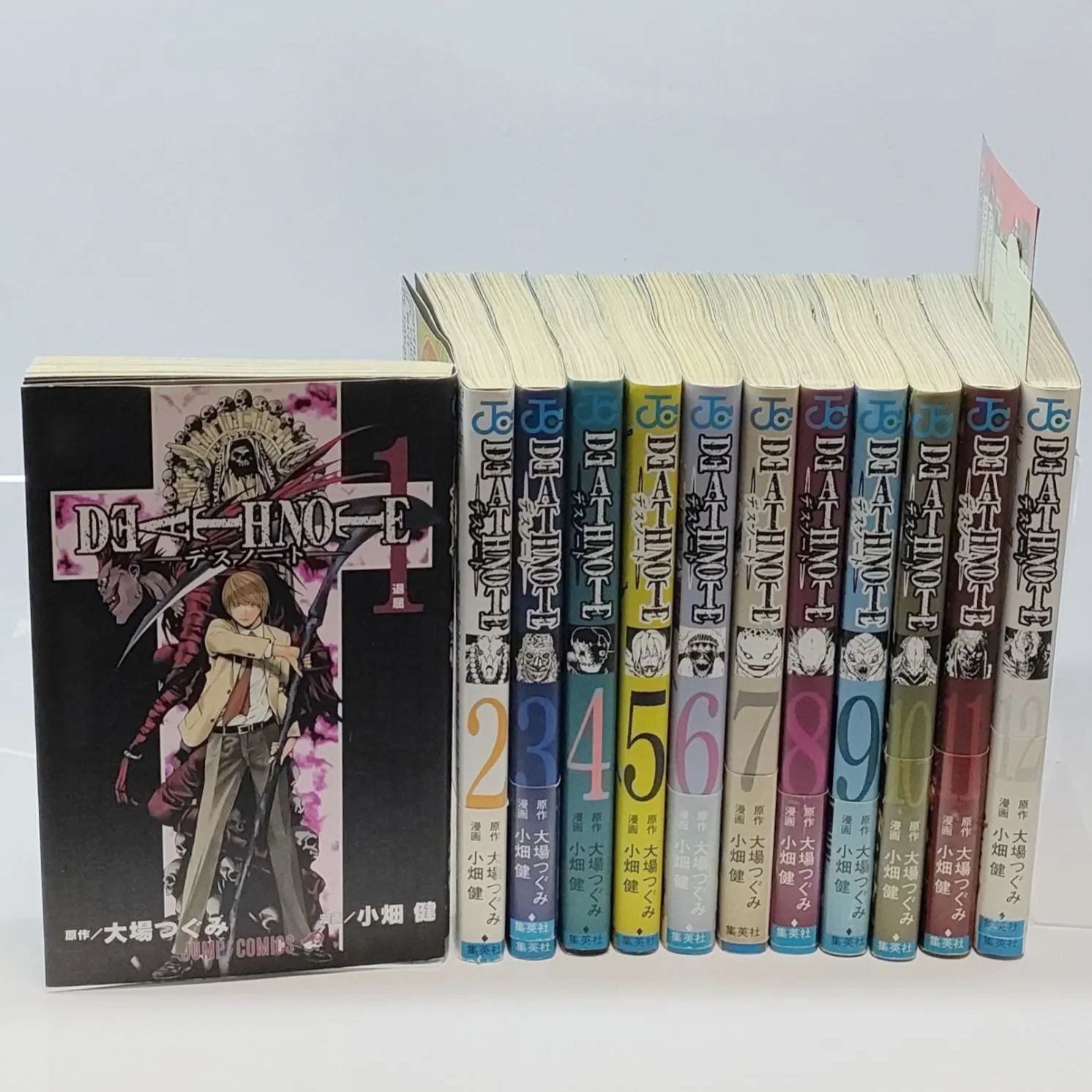 【帯付・初版多数】デスノート DEATHNOTE 全巻 12巻セット 小畑健 大場つぐみ 集英社 ジャンプコミックス ジャンパラ