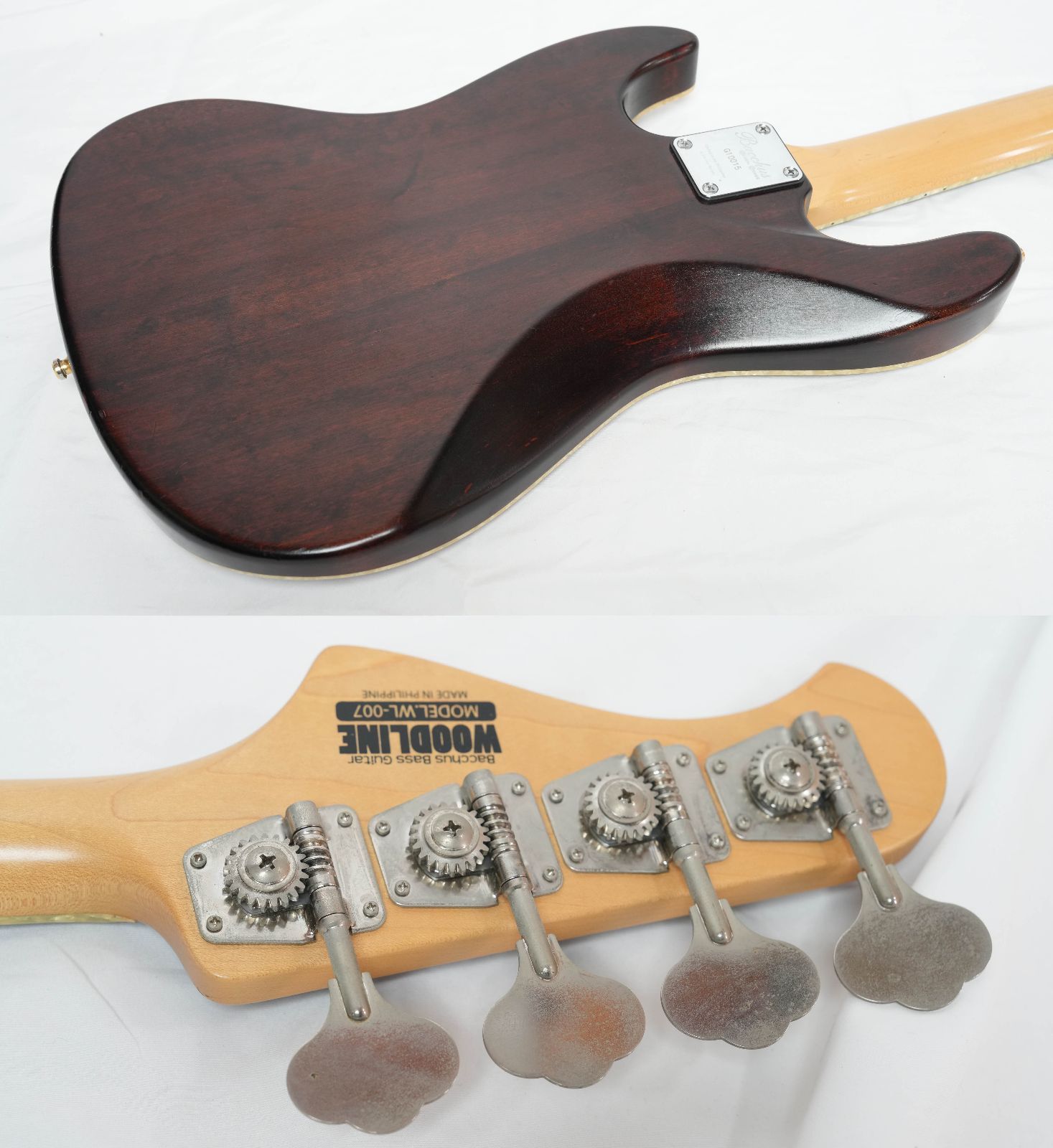 ☆Bacchus☆GLOBAL SERIESE WL-007 BROWN OIL キルトメイプルトップ