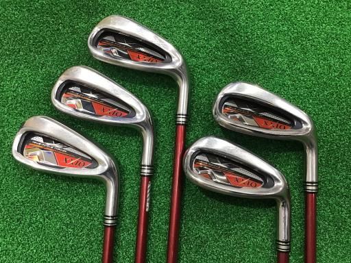 ダンロップ XXIO 2018 5S レッド アイアンセット IR XXIO MP1000 アイアン レッド フレックスS メンズ 男性用 右利き 右用 Cランク ゴルフクラブ