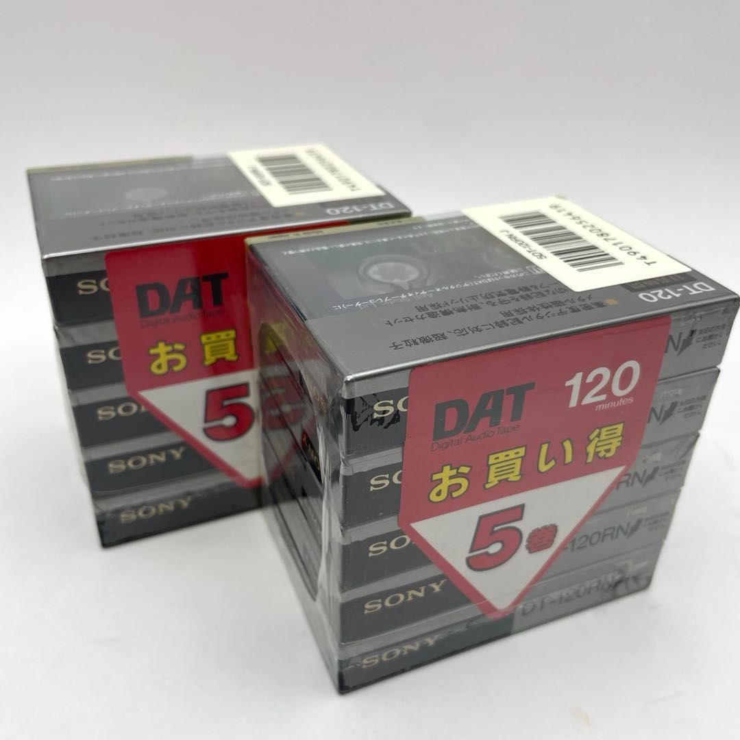 未開封 未使用 ソニー DT-120RN 10本セット DATテープ SONY 元箱付【