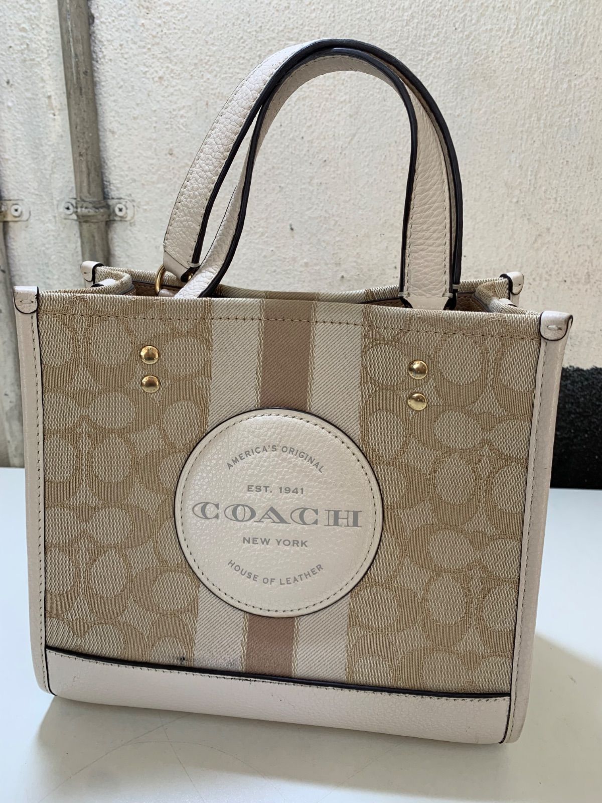 j282 COACH コーチ デンプシー 2WAY ショルダーバッグ トート